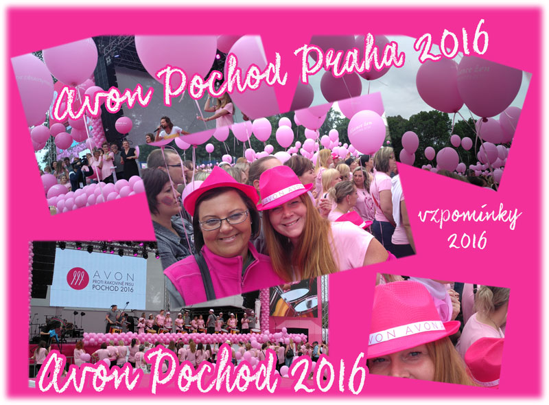 AVON Pochod proti rakovině prsu 2017